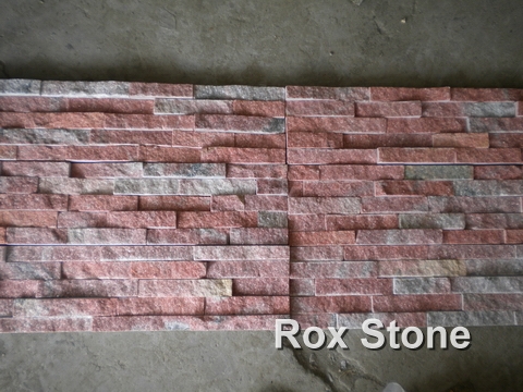 Red Quartzite Cultured Stone factory
