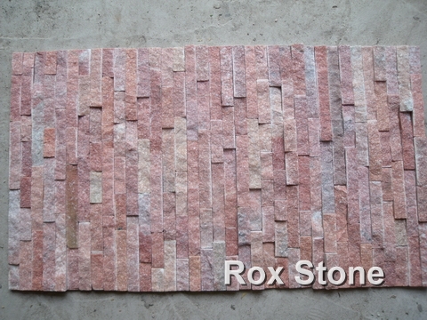Red Quartzite Cultured Stone manufacturer