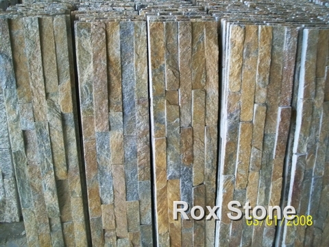 rusty Quartzite Cultured Stone 60*15cm Bricks