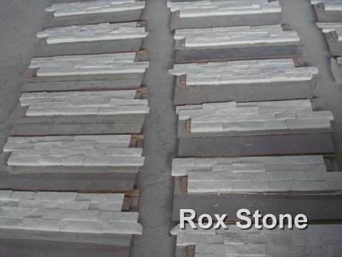 Pure White Quartzite glued veneer factory
